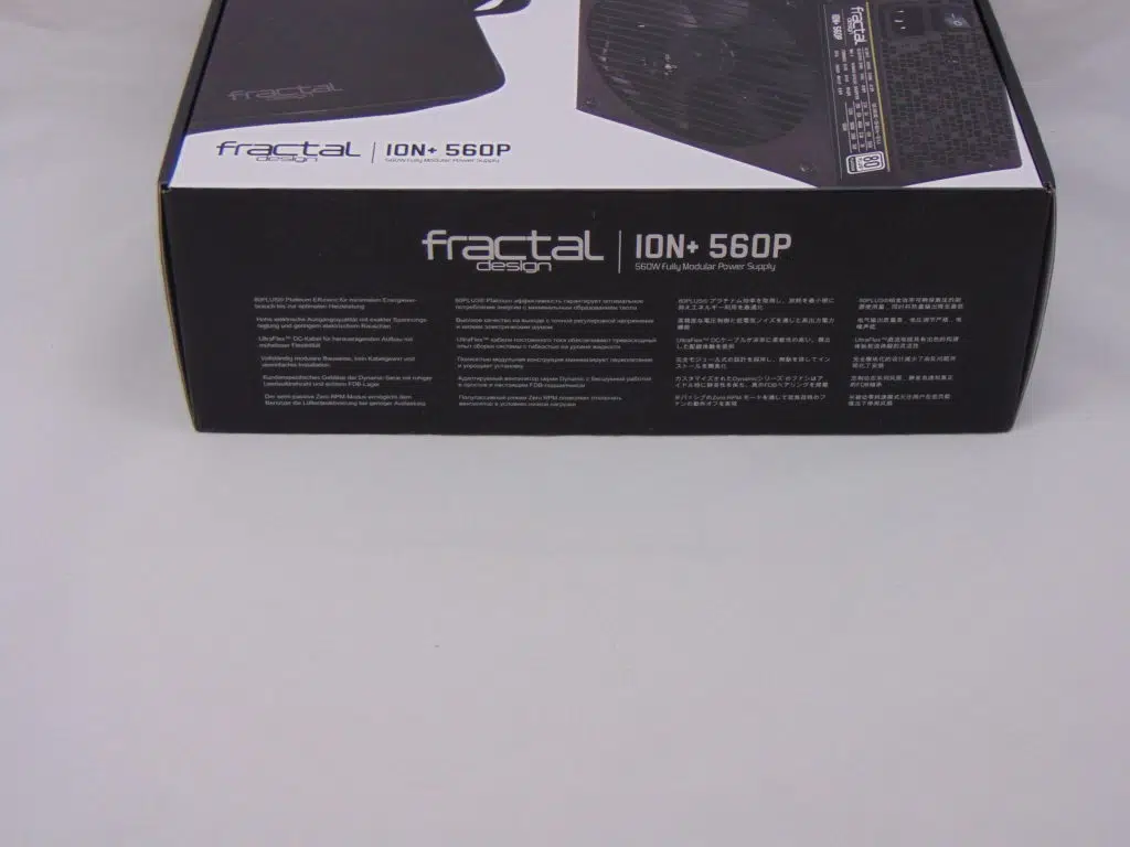 Fractal Design ION+ 560P Box Top Angle View