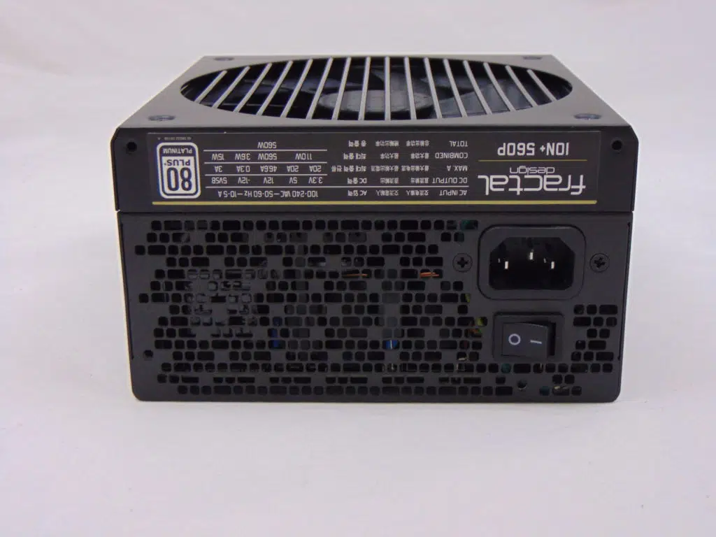 Fractal Design ION+ 560P External Power View