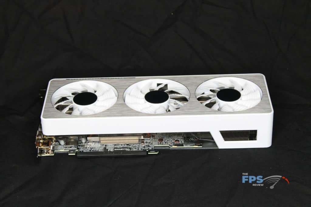 GIGABYTE GeForce RTX 3070 VISION OC 8G Top Angle View