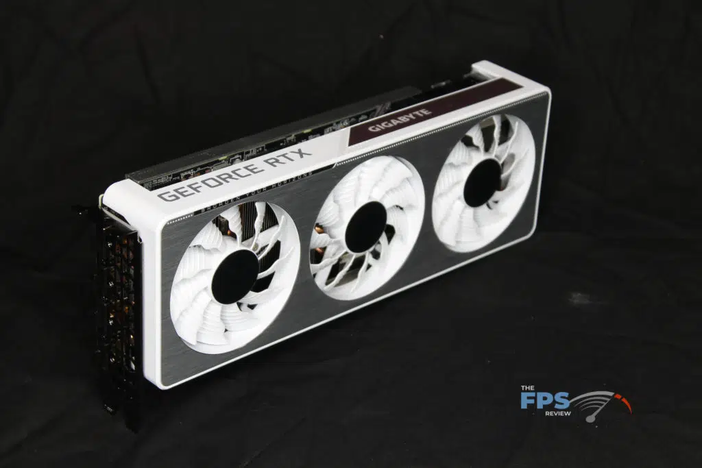 GIGABYTE GeForce RTX 3070 VISION OC 8G Front Angle View