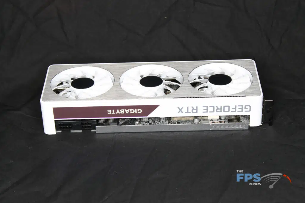 GIGABYTE GeForce RTX 3070 VISION OC 8G Top of Card