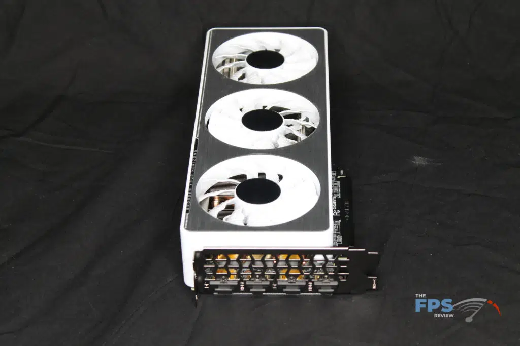 GIGABYTE GeForce RTX 3070 VISION OC 8G Overhead View