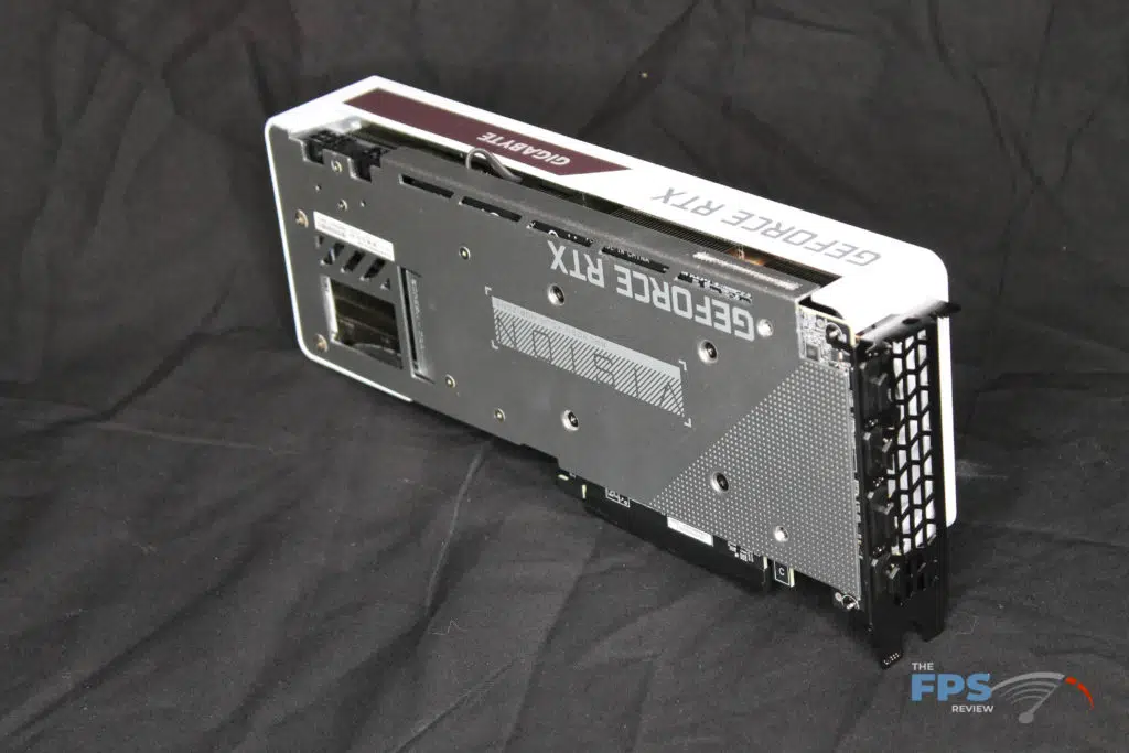 GIGABYTE GeForce RTX 3070 VISION OC 8G Back Angle View