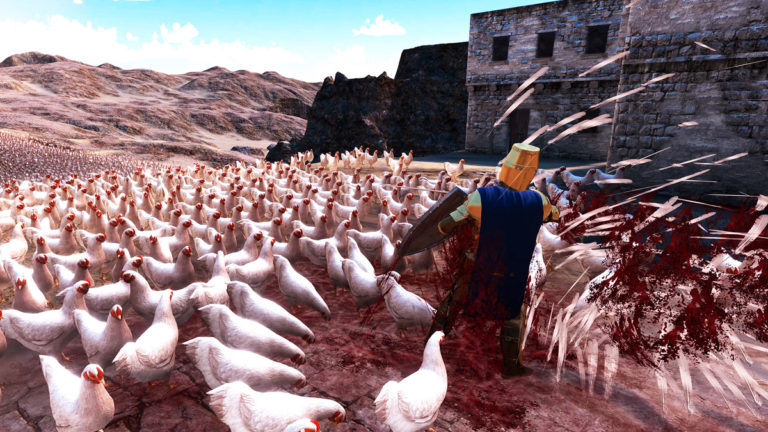 Free on Steam: Ultimate Epic Battle Simulator Lets You Pit 10,000 Chickens Against Massive Human Armies