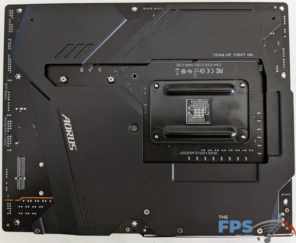 GIGABYTE B550 Aorus Master Back 