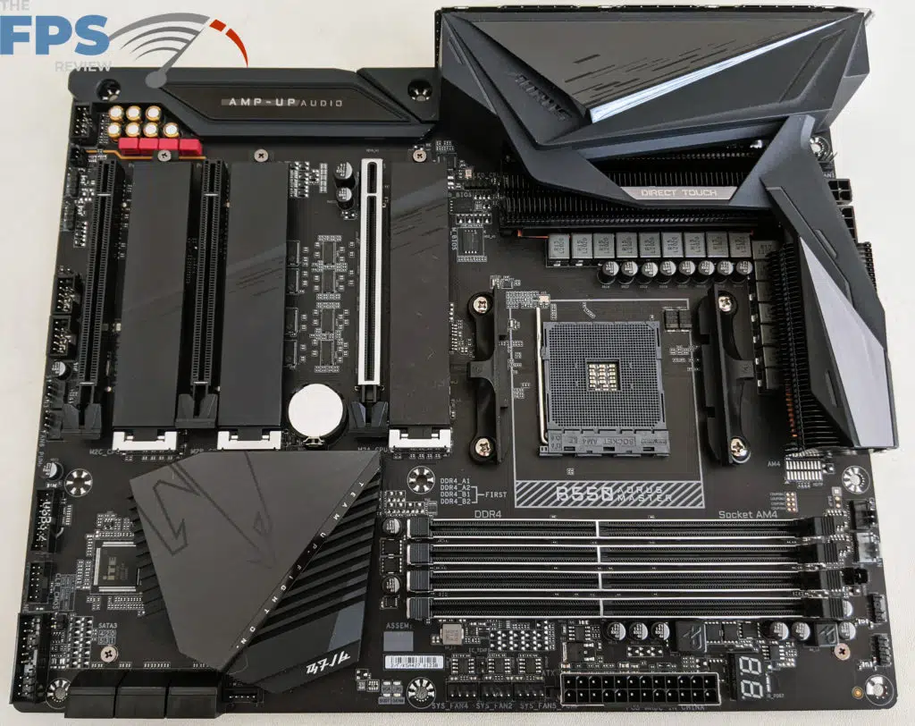 GIGABYTE B550 Aorus Master Motherboard front