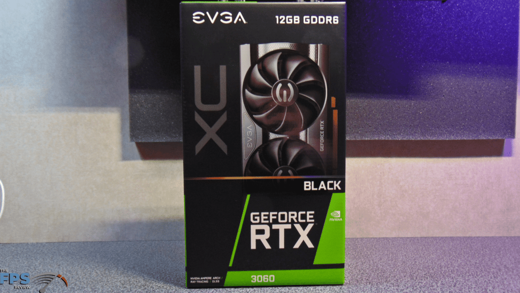 EVGA GeForce RTX 3060 XC BLACK GAMING Box Front