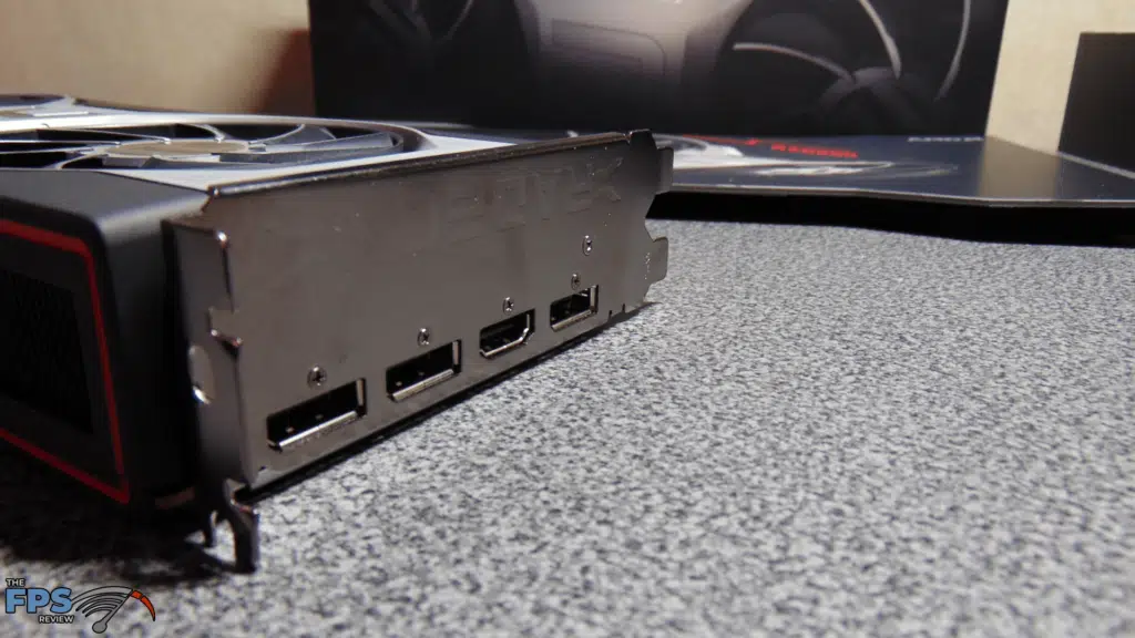 AMD Radeon RX 6700 XT Video Card i/o plate hdmi displayport
