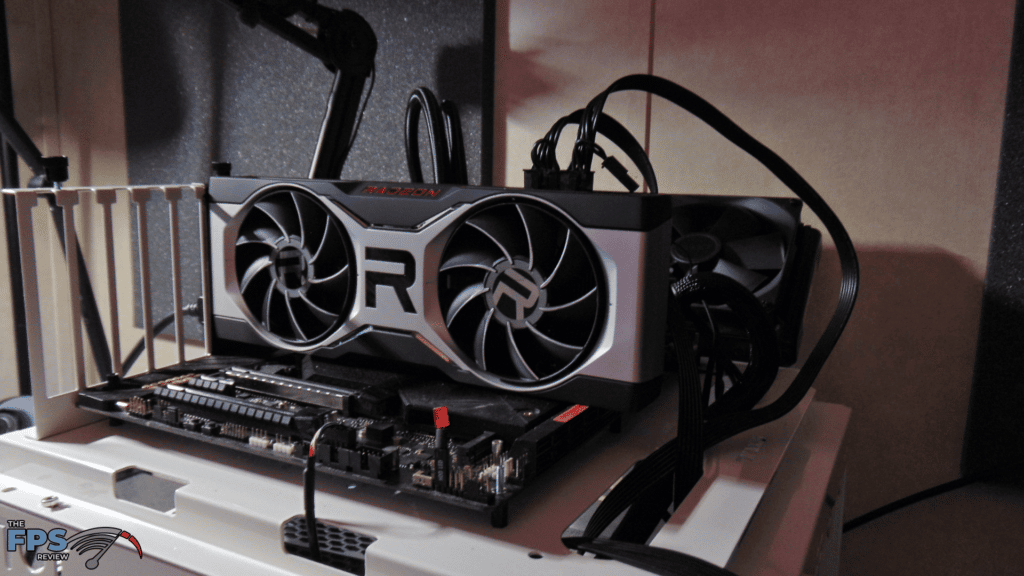 AMD Radeon RX 6700 XT Video Card installed in system
