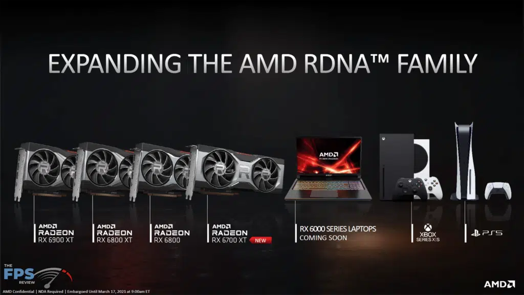 AMD Radeon RX 6700 XT Video Card Review Expanding the AMD RDNA Family