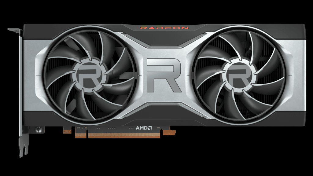 AMD Radeon RX 6700 XT Video Card Front View