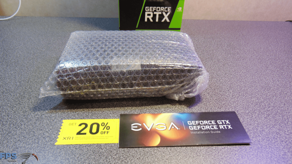 EVGA GeForce RTX 3060 XC BLACK GAMING Box Contents