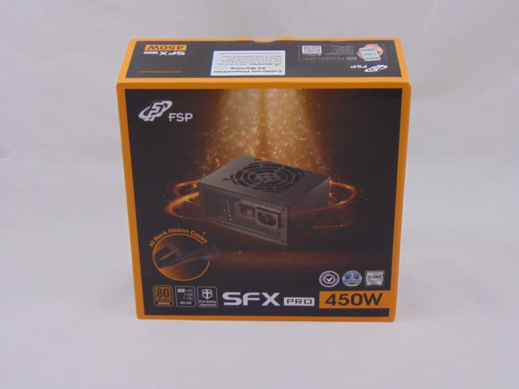 FSP SFX PRO 450W Power Supply Box Front