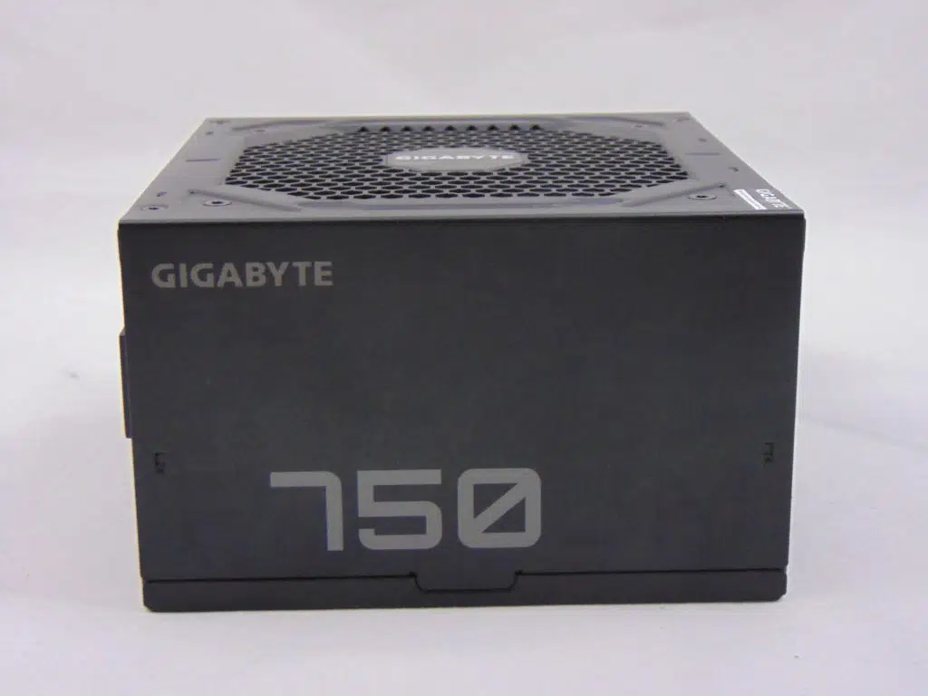 GIGABYTE P750GM 750W Power Supply Side View