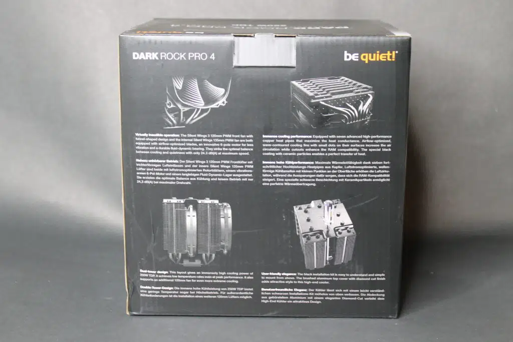 Dark Rock Pro 4 Box Back