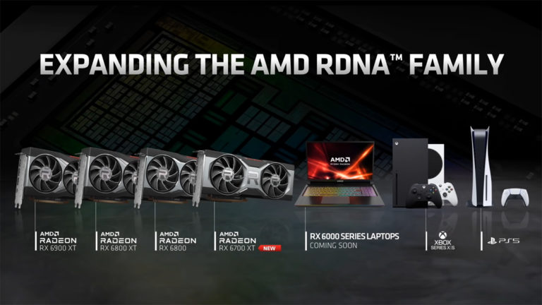 AMD Radeon RX 6000 Series Coming Soon to Laptops