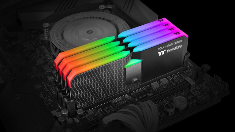 Thermaltake Releases New High-End TOUGHRAM RGB Memory Kits