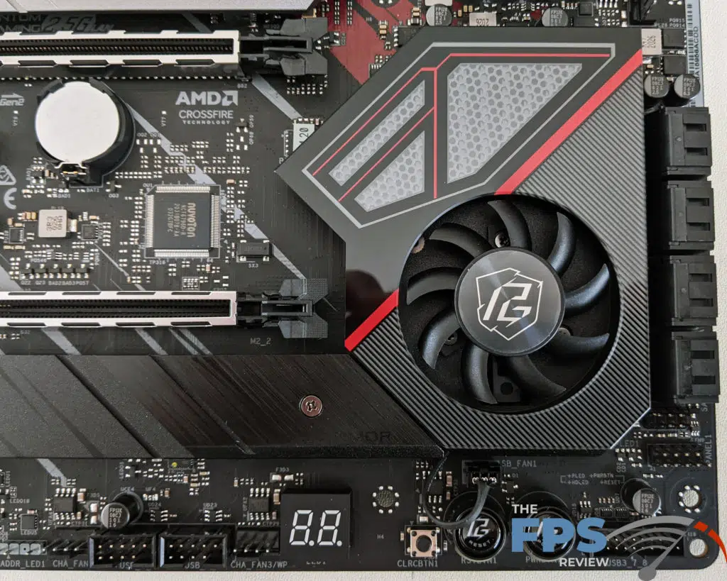 ASRock X570 PG Velocita Motherboard Chipset Cooler