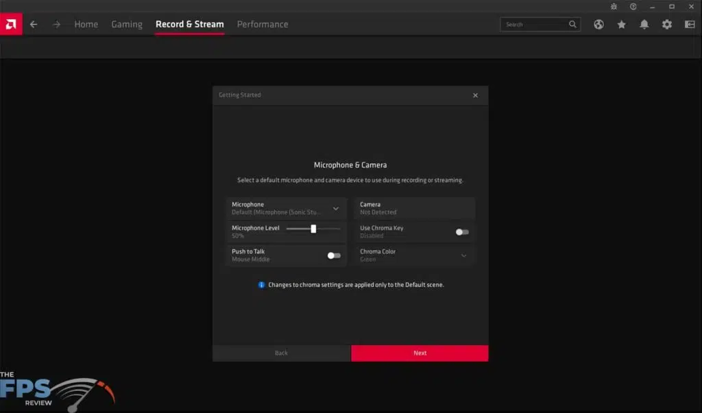 AMD Radeon Software Adrenalin 21.4.1 Streaming Wizard Setup