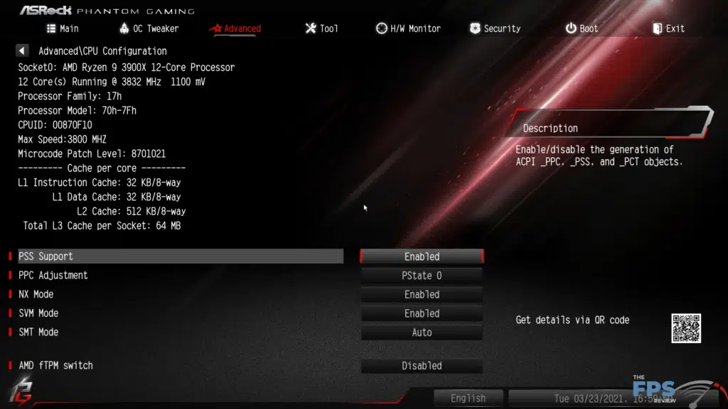 ASRock X570 PG Velocita Motherboard BIOS