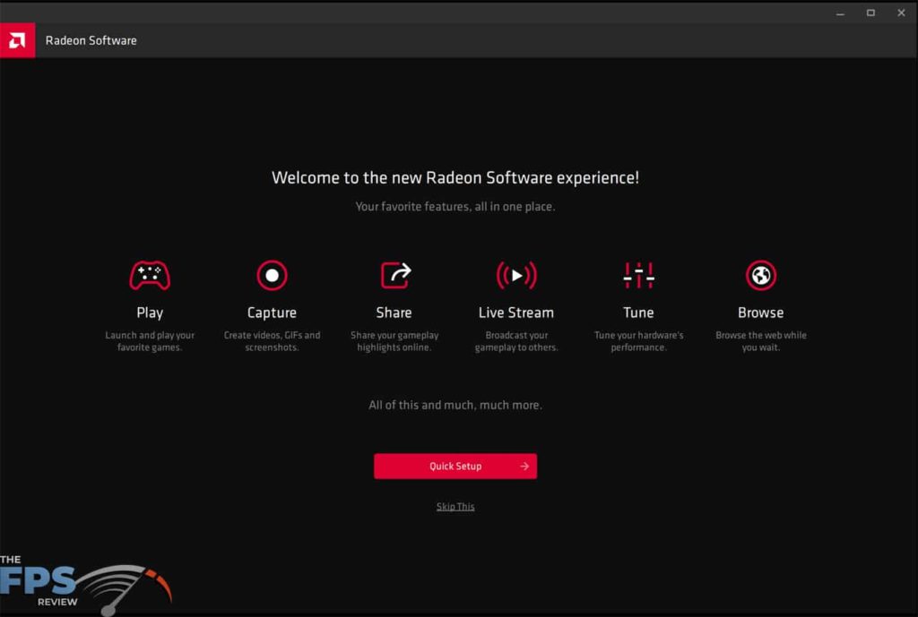 AMD Radeon Software Adrenalin 21.4.1 Startup