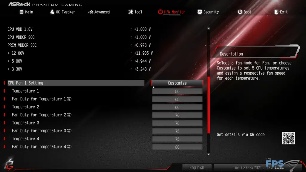 ASRock X570 PG Velocita Motherboard BIOS