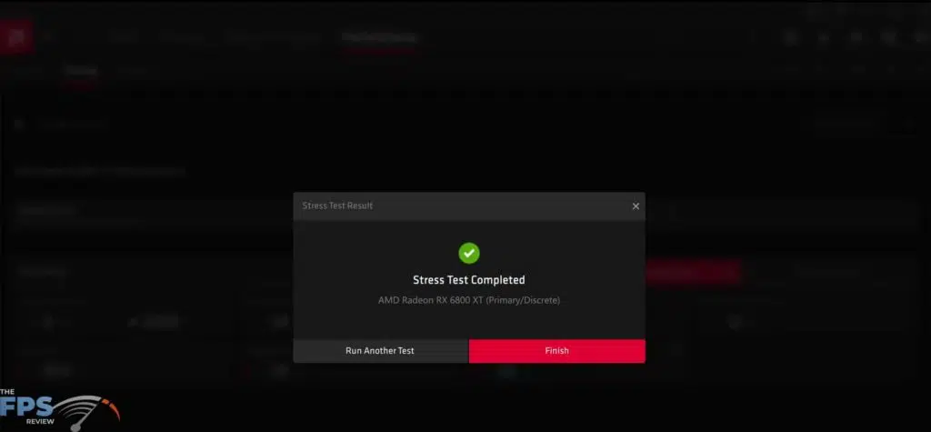 AMD Radeon Software Adrenalin 21.4.1 Overclocking Stress Test Results