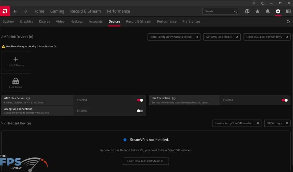 AMD Radeon Software Adrenalin 21.4.1 AMD Link 4.0