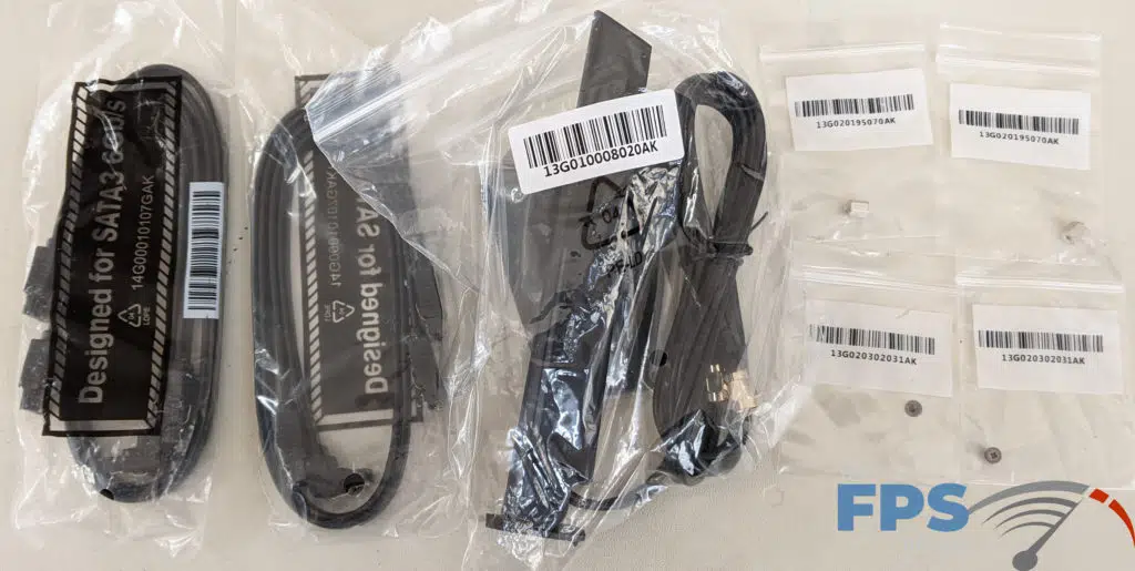 ASRock X570 PG Velocita Motherboard Box Contents