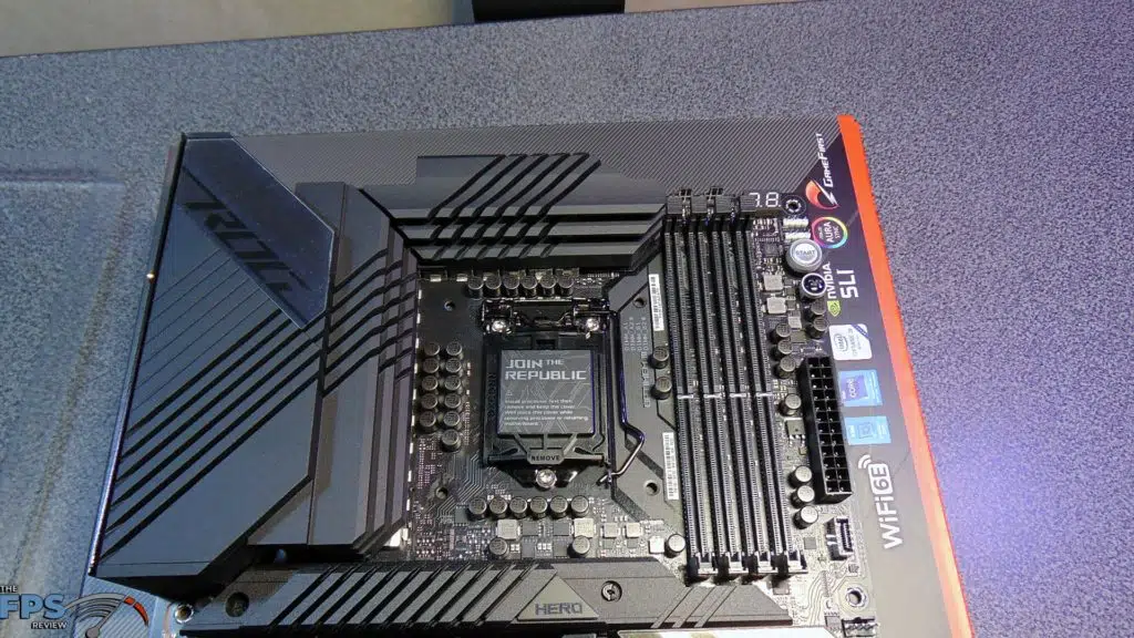 ASUS ROG MAXIMUS XIII HERO Z590 motherboard