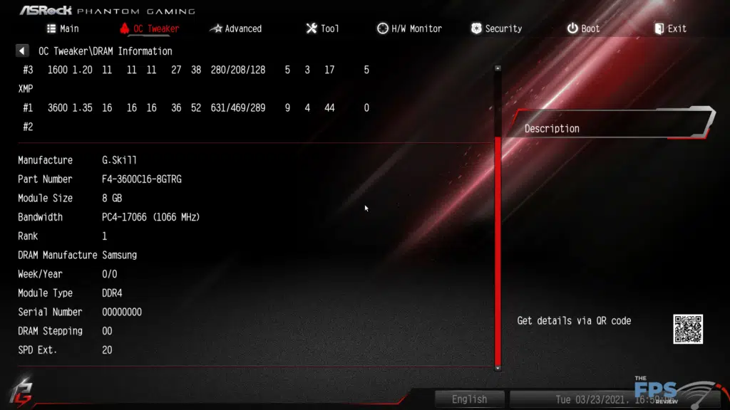 ASRock X570 PG Velocita Motherboard BIOS