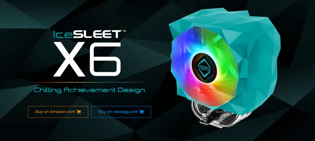 Iceberg Thermal IceSleet X6 marketing image