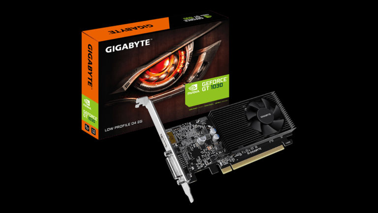 GIGABYTE Begins Offering GeForce GT 1030 Pascal Graphics Cards Again