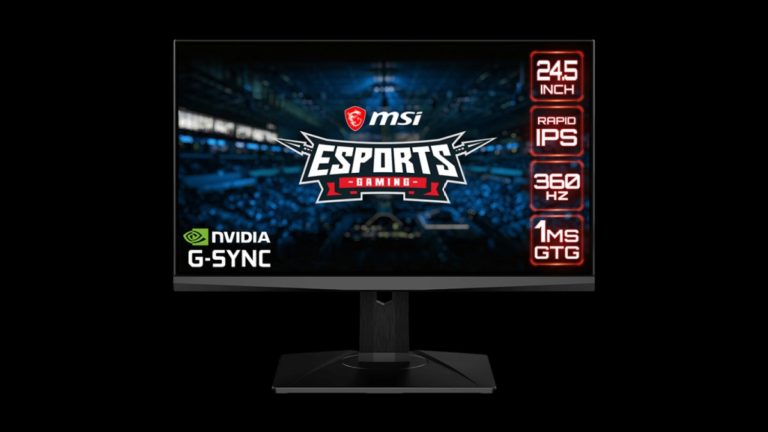 MSI Announces Oculux NXG253R Esports Gaming Monitor
