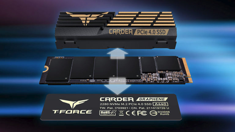 TEAMGROUP Launches T-FORCE CARDEA A440 PCIe 4.0 NVMe SSDs with Extreme Read/Write Speeds