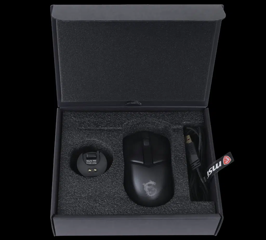 MSI CLUTCH GM41 LIGHTWEIGHT WIRELESS UNBOX SHOT