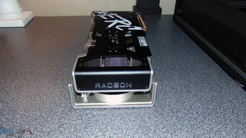XFX SPEEDSTER MERC 319 BLACK AMD Radeon RX 6700 XT side of video card