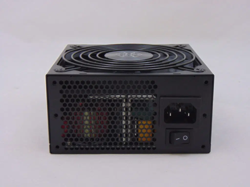 SilverStone SX1000 1000W SFX-L Power Supply back view