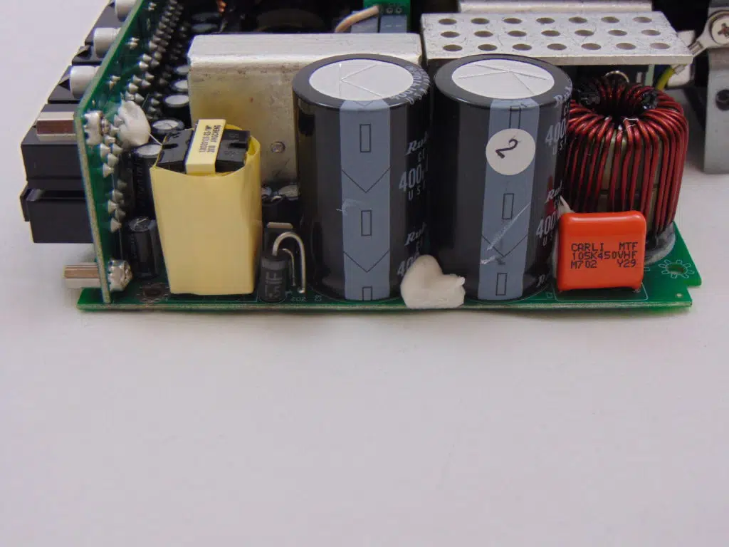 SilverStone SX1000 1000W SFX-L Power Supply capacitors
