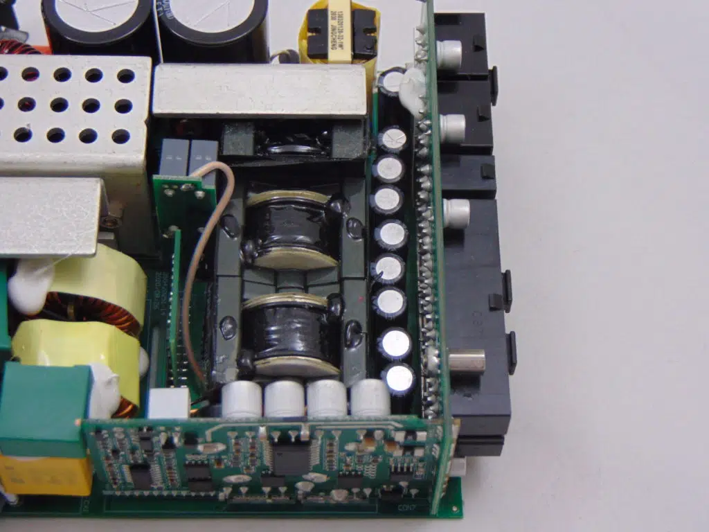 SilverStone SX1000 1000W SFX-L Power Supply capacitors