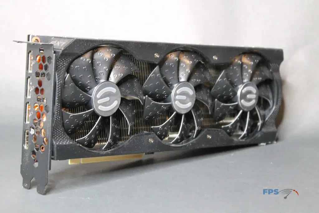 EVGA GeForce RTX 3070 XC3 ULTRA front angle view