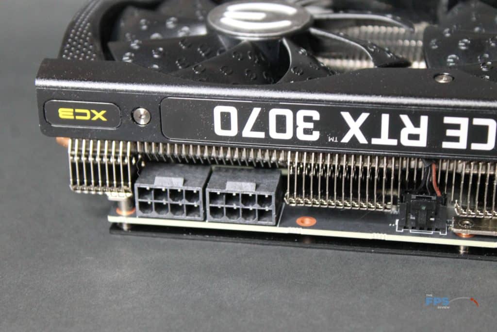 EVGA GeForce RTX 3070 XC3 ULTRA power connectors