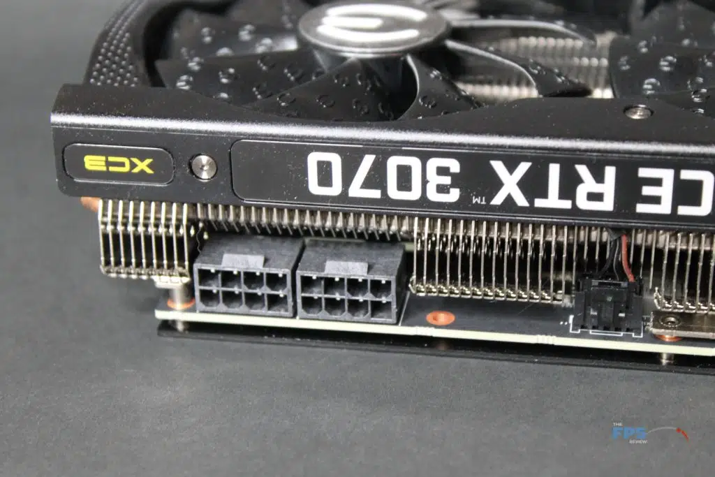 EVGA GeForce RTX 3070 XC3 ULTRA power connectors