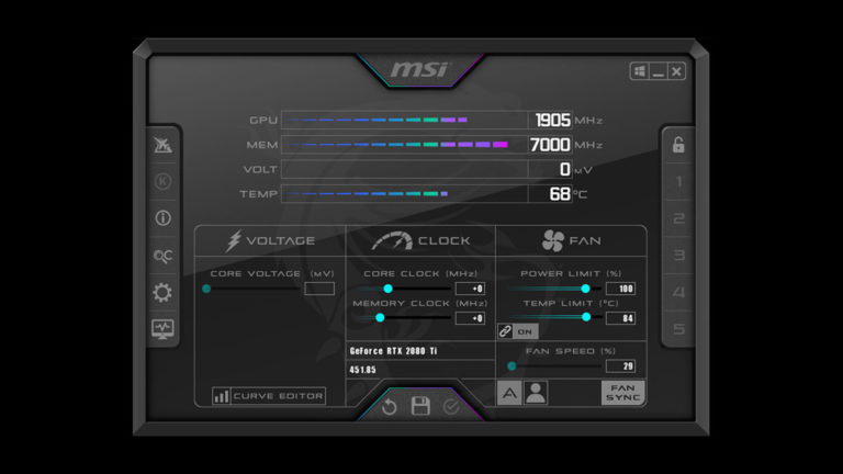 MSI Afterburner 4.6.5 Released with Support for NVIDIA GeForce RTX 40 Series and AMD Radeon RX 7900 Series Graphics Cards