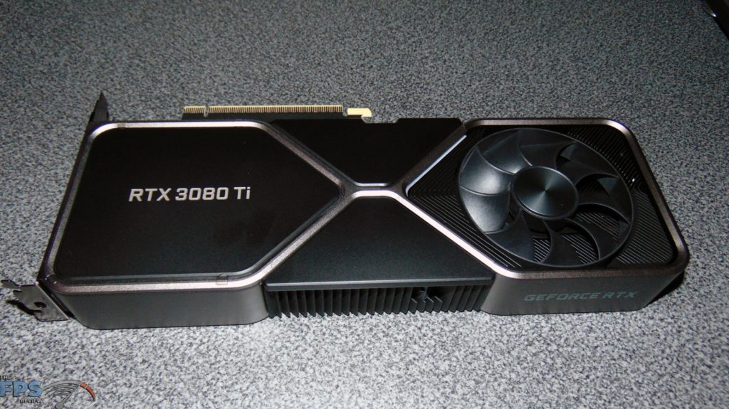 NVIDIA GeForce RTX 3080 Ti Founders Edition video card back view
