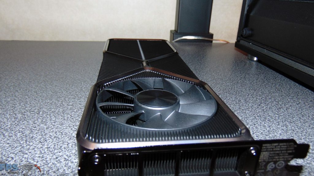 NVIDIA GeForce RTX 3080 Ti Founders Edition closeup of fan