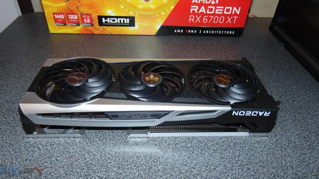 SAPPHIRE NITRO+ Radeon RX 6700 XT GAMING OC video card front side