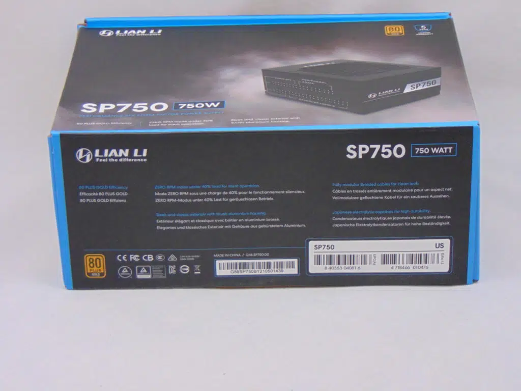Lian Li SP750 Box Bottom
