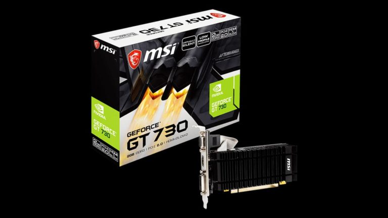 MSI Relaunches GeForce GT 730 Graphics Card with Kepler Architecture