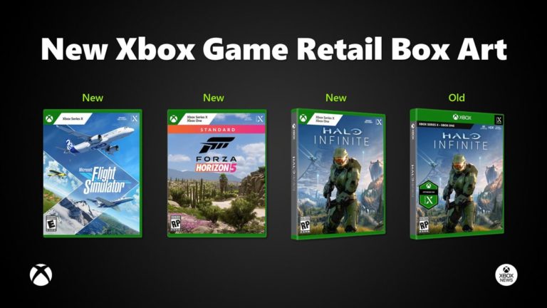 Microsoft Updates Retail Box Art for Xbox Games